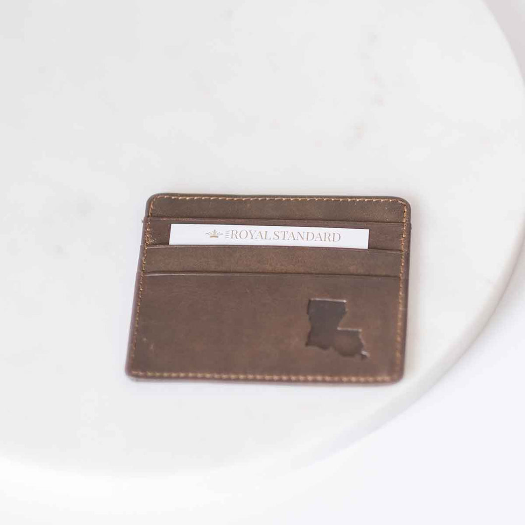 Leather Slim Louisiana Wallet