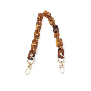 Tortoise Short Chain Link Strap