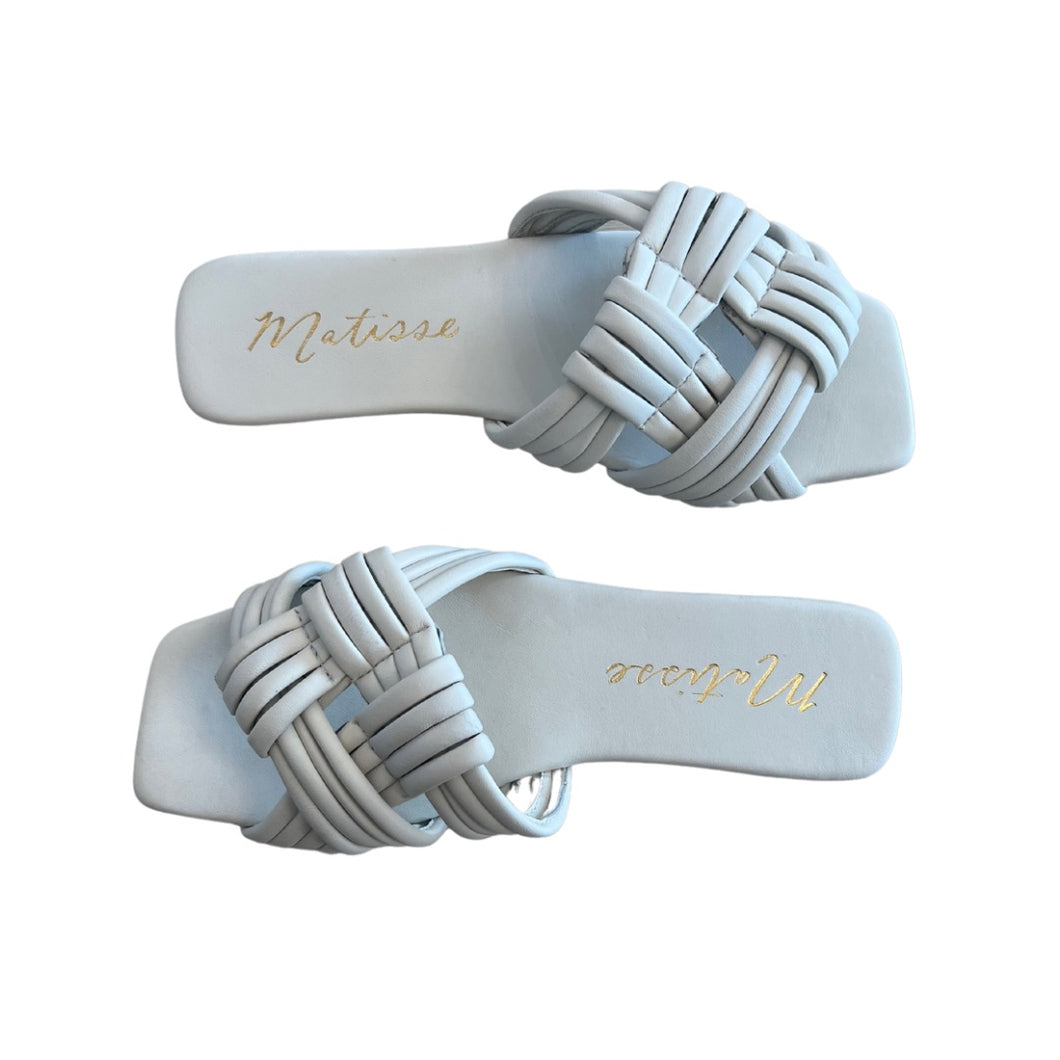 Samson White Sandals