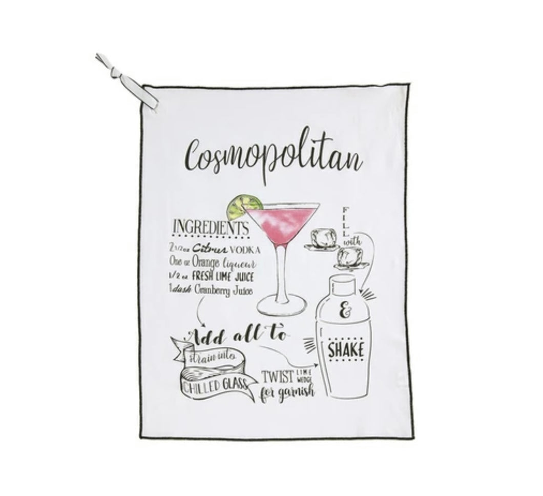 Cosmopolitan Tea Towel