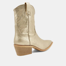 Load image into Gallery viewer, Zahara Gold Boots
