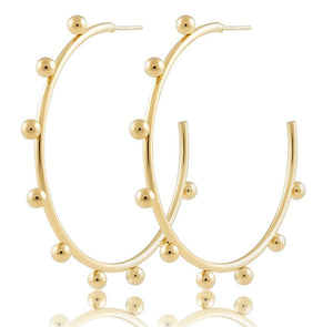 Erin Studded Hoops