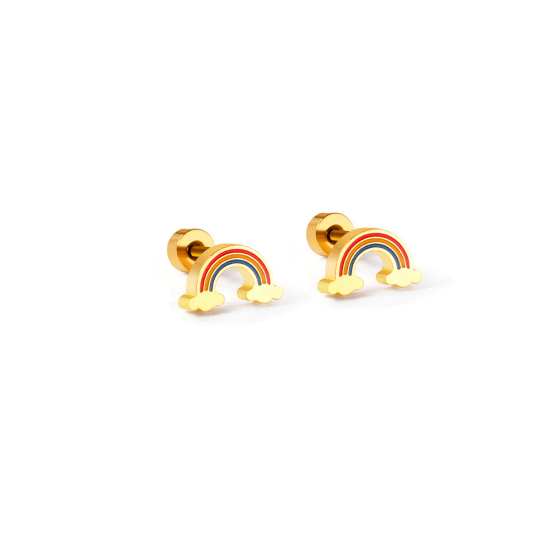 Over the Rainbow Stud Earrings