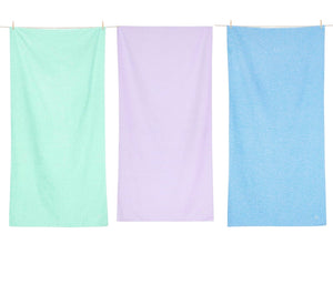 Kid's (L) Solid Quick Dry Beach Towels