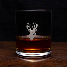 Deer Rocks Glass Set