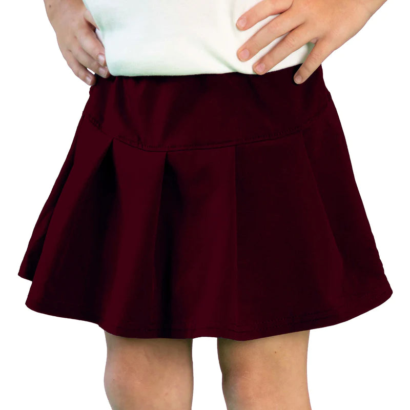 Maroon Tennis Skort