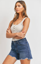 Load image into Gallery viewer, Hi Lo Fray Cutoffs
