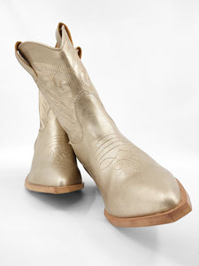 Zahara Gold Boots
