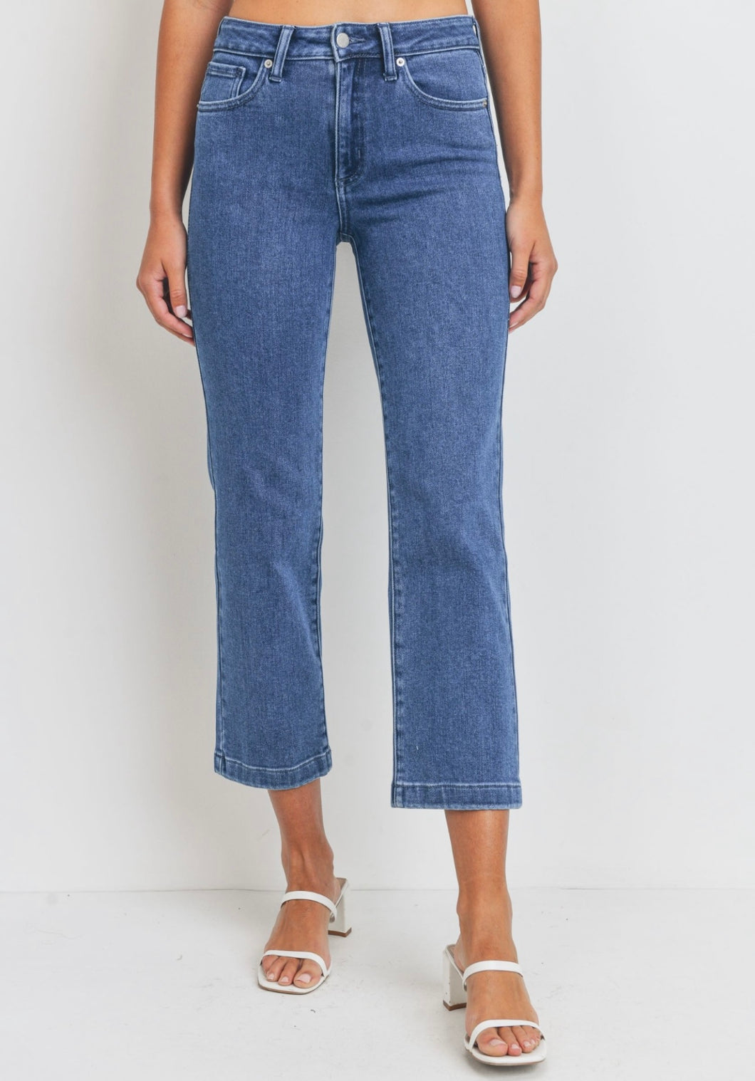 Relaxed Straight Leg Jeans