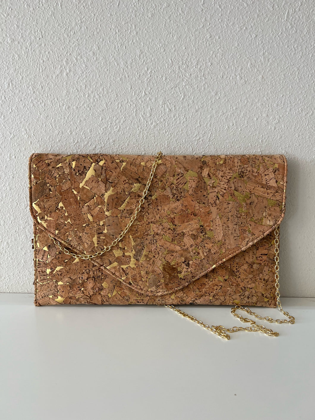 Cork Envelope Clutch