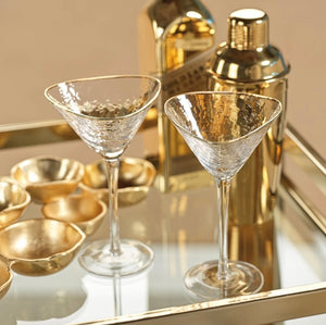 Aperitivo Triangular Martini Glass