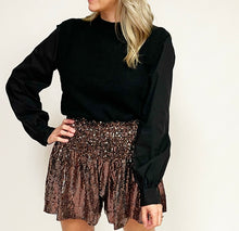 Load image into Gallery viewer, Copper Disco Swing Shorts
