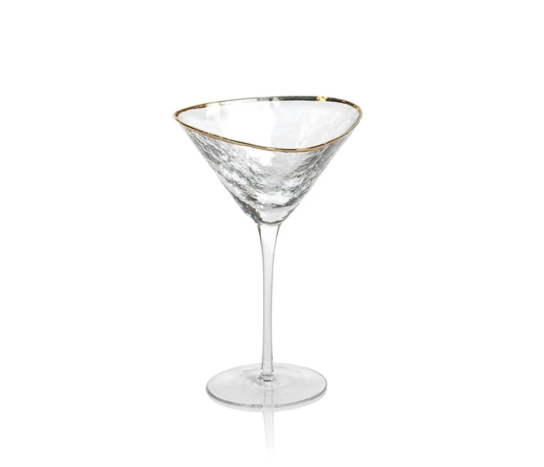 Aperitivo Triangular Martini Glass