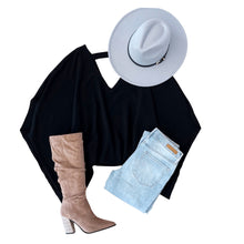 Load image into Gallery viewer, Double V Caftan Top
