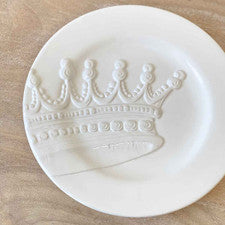 Crown Embossed Plates
