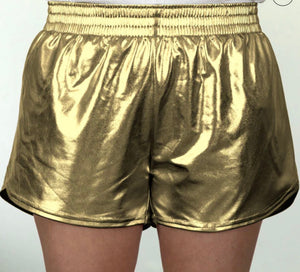 Gold Steph Shorts