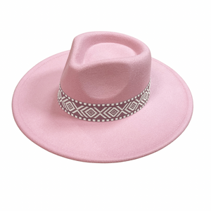 Pink Wool Hat