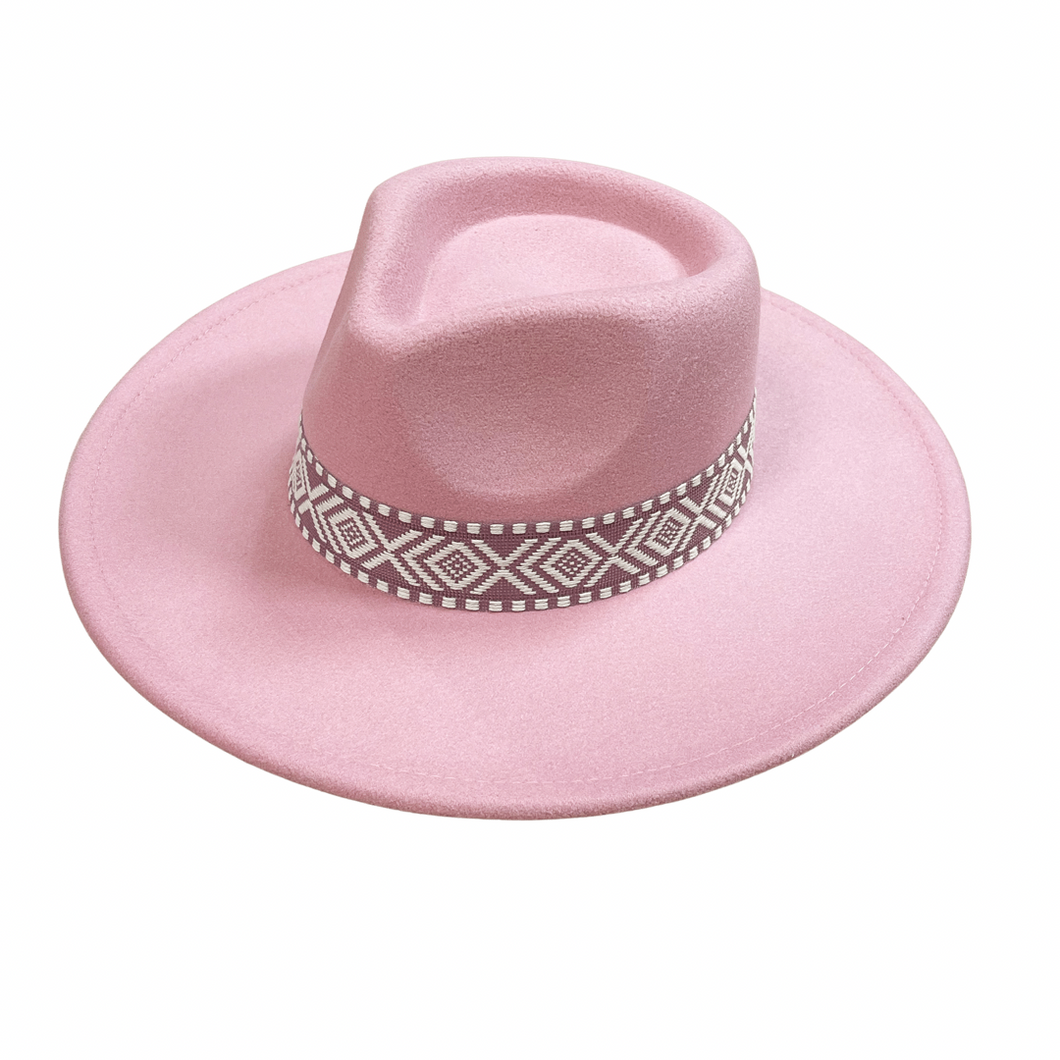Pink Wool Hat