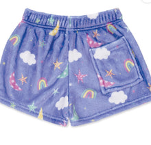 Load image into Gallery viewer, Sleepover Stars Plush Shorts

