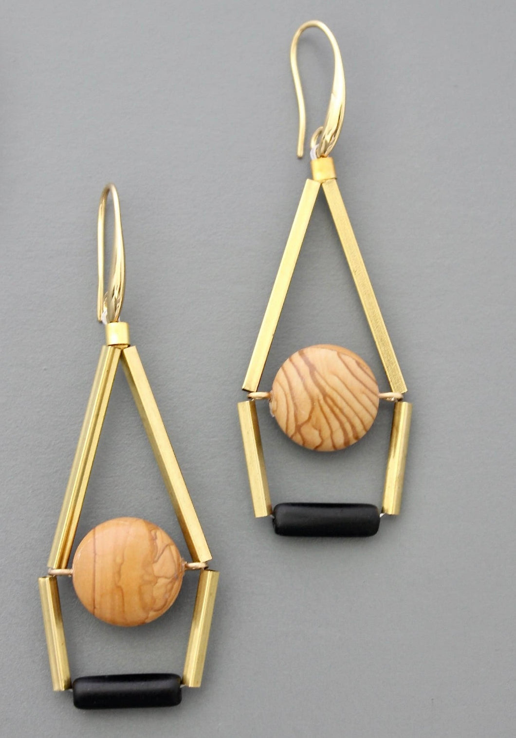 Sandstone Drop Earrings