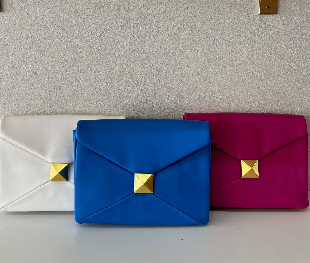 Gold Detail Bold Clutch