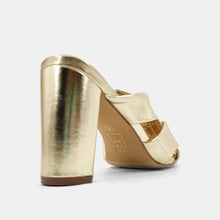 Load image into Gallery viewer, Guadalupe Gold Heels
