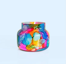 Load image into Gallery viewer, Volcano Rainbow Watercolor Candle

