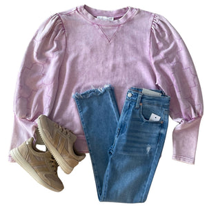 Stitch Sleeve Sweatshirt