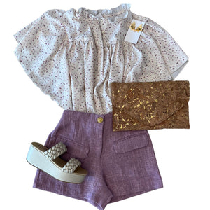 Parker Tweed Shorts