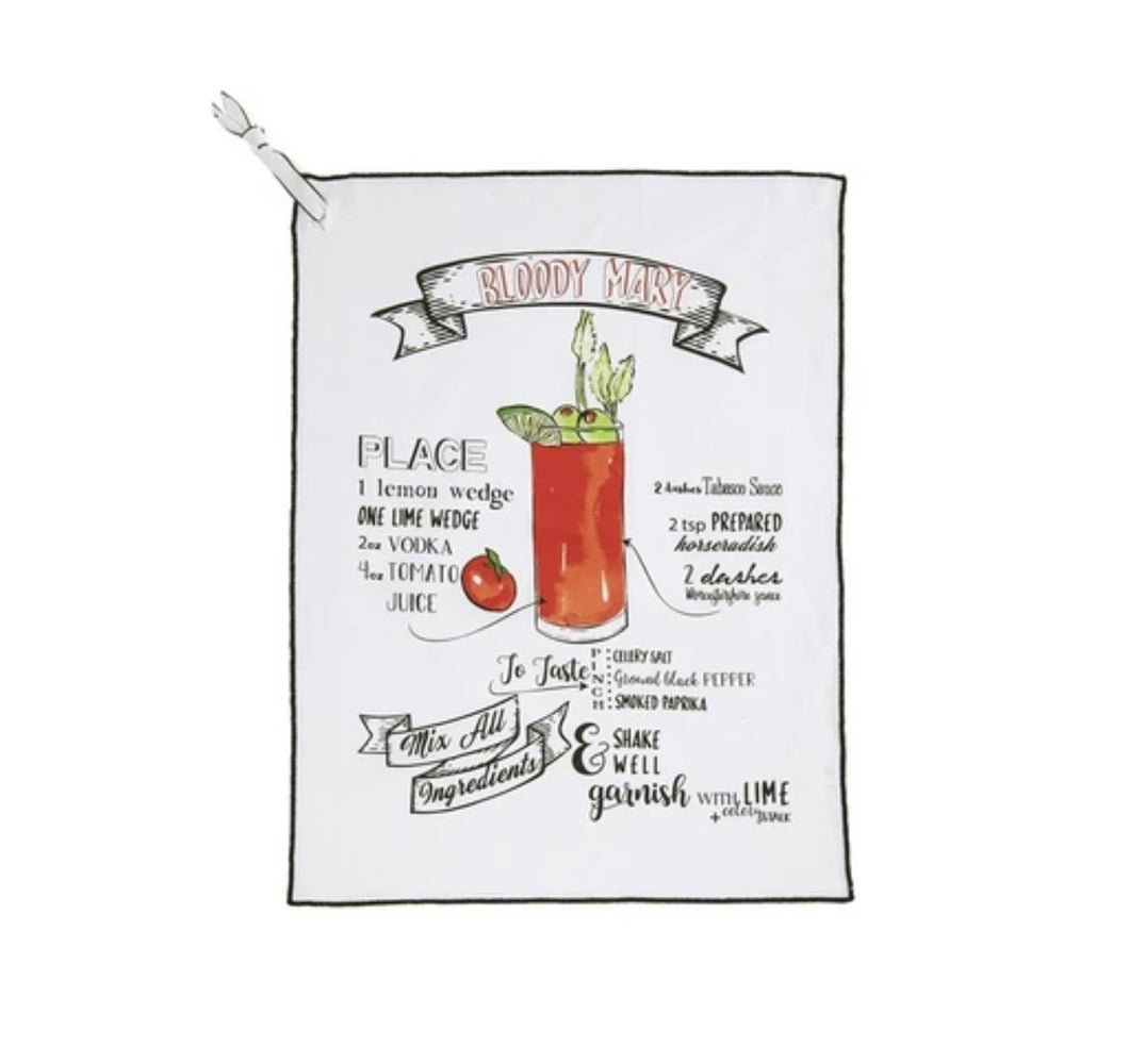 Bloody Mary Tea Towel