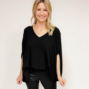 Double V Caftan Top