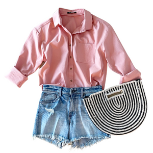 Leonard Button Top