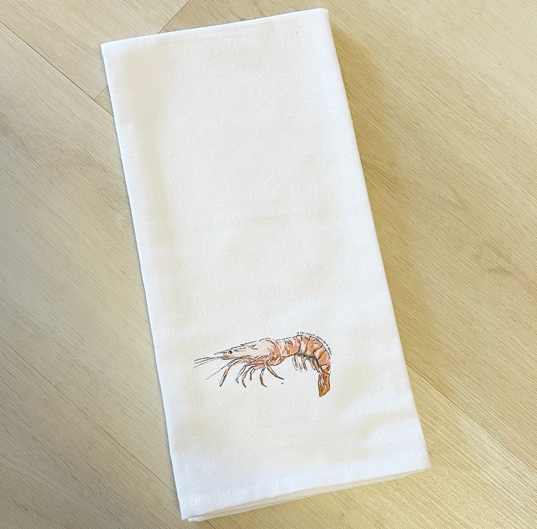 Shrimp Hand Towel