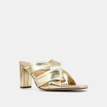 Load image into Gallery viewer, Guadalupe Gold Heels

