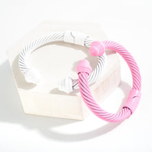 Load image into Gallery viewer, Twisted Cable Hinge Bracelet
