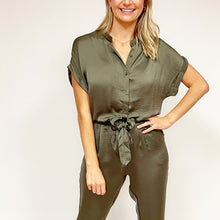 Load image into Gallery viewer, Silky Button Jumpsuit

